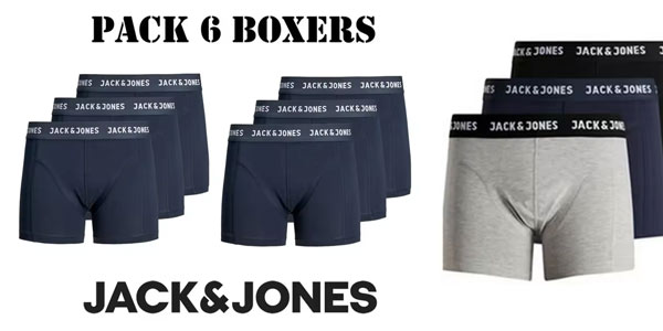 Chollo Flash Pack B Xers Jack Jones Para Hombre Por S Lo