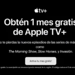 1 mes gratis Apple TV