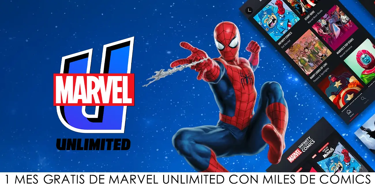 1 mes GRATIS de Marvel Unlimited