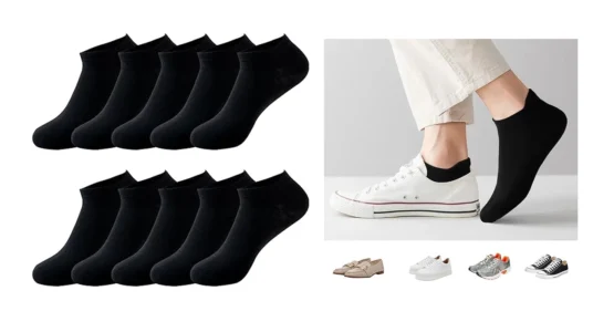 10 Pares de calcetines tobilleros