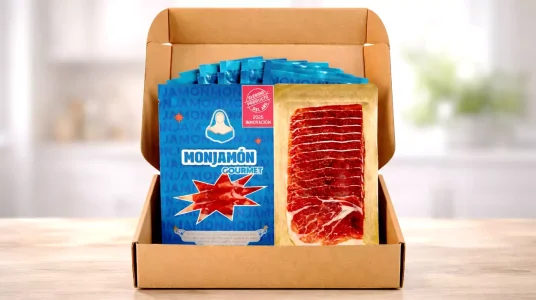 10 sobres de jamón ibérico de bellota Monjamón Gourmet barato
