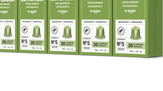 Chollo 100 cápsulas de café espresso by amazon compatibles con nespresso