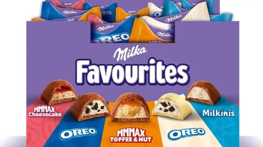 Chollo 108 milka favourites caja de bombones 1 kg