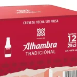 Chollo 12 botellines alhambra tradicional de 25 cl