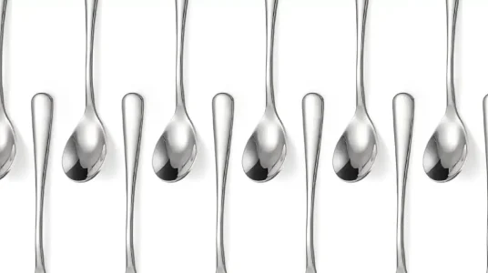 Chollo 12 cucharas de café de acero inoxidable
