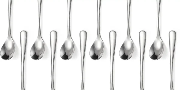 Chollo 12 cucharas de café de acero inoxidable