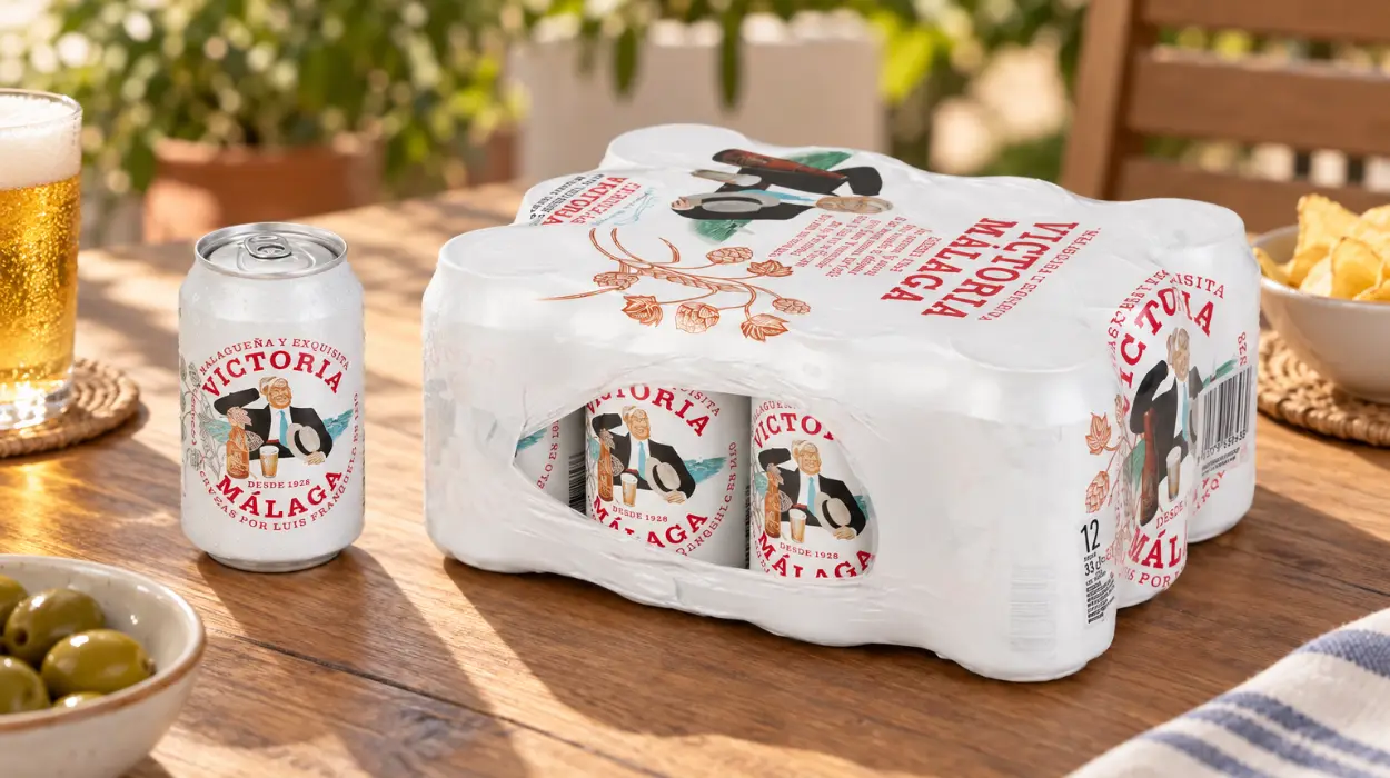Pack de 12 latas de Cerveza Victoria de 33 cl