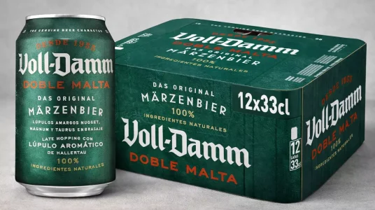 pack de 36 latas de Voll-Damm Doble Malta