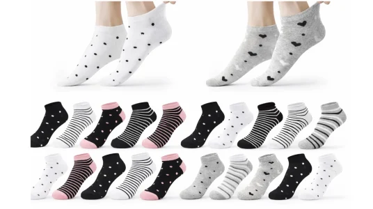 12 pares de calcetines tobilleros Libella para mujer