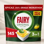 145 cápsulas Fairy Original All in One Limón