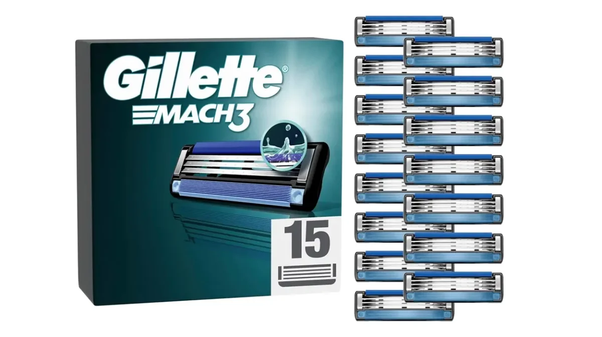 Pack de 15 recambios Gillette Mach3