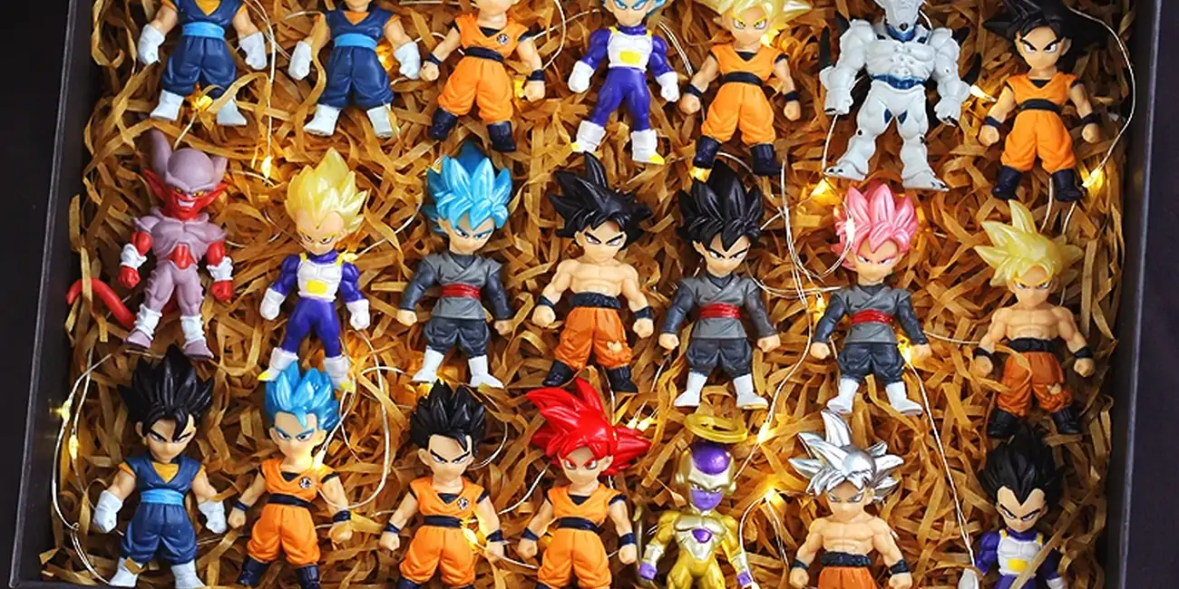 Pack de 16 figuras de Dragon Ball Z Super Saiyan
