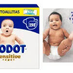 192 pañales Dodot Sensitive talla 2