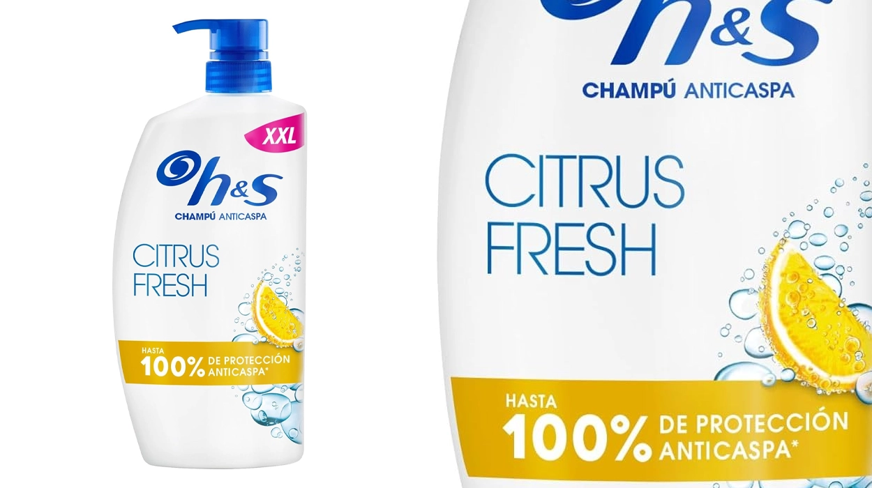 2 Champú H&S Citrus Fresh