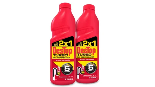 2 Gel Desatascador Destop Turbo