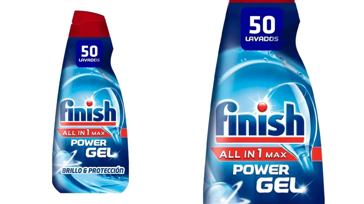 Pack x2 Gel Finish Powergel All in 1 Max para lavavajillas de 50 lavados