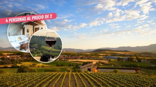 2 Noches de Apartamento + Cata de Vino en Bodegas CVNE