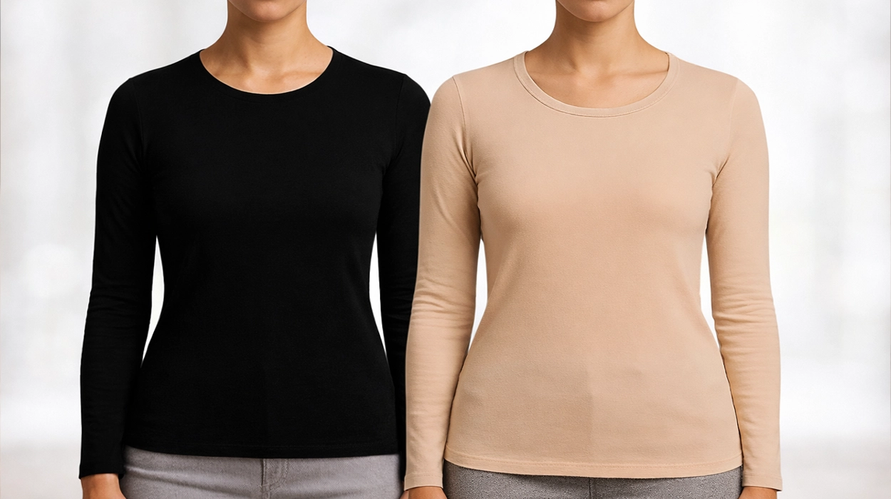 2 camisetas térmicas de manga larga Valko