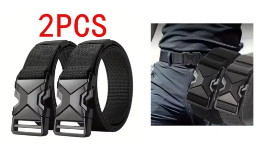 2 cinturón de nailon táctico hombre barato
