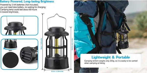 Linternas de camping LED Guijiyi oferta