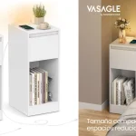 2-mesitas-de-noche-estrechas-vasagle-led-usb