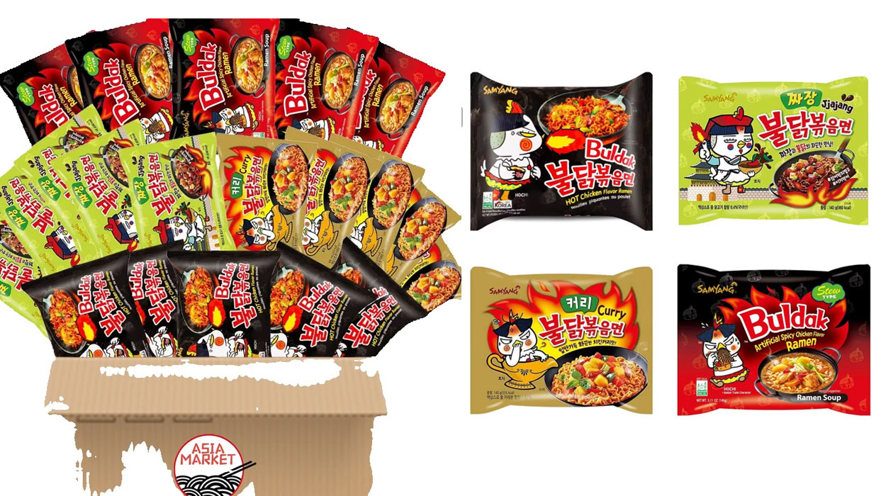 20 paquetes Ramen Buldak