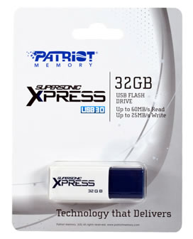 Oferta Patriot Memory Supersonic Xpress USB 3.0 de 32GB