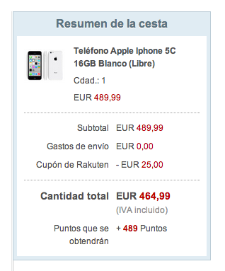 iPhone 5C al mejor precio
