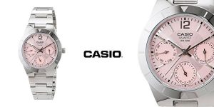 Reloj para mujer Casio Collection LTP 2069D con esfera rosa al mejor precio en Amazon