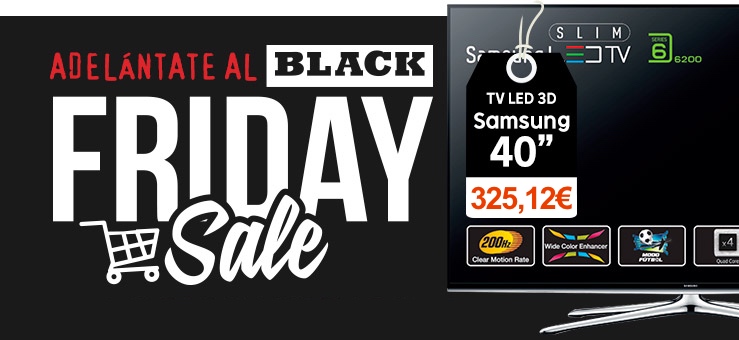 TV Samsung 40 pulgadas Black Friday