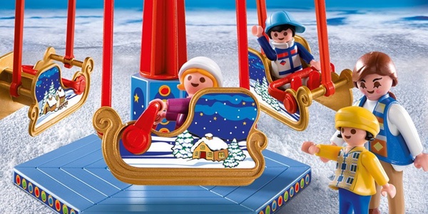 carrusel Playmobil Navidad