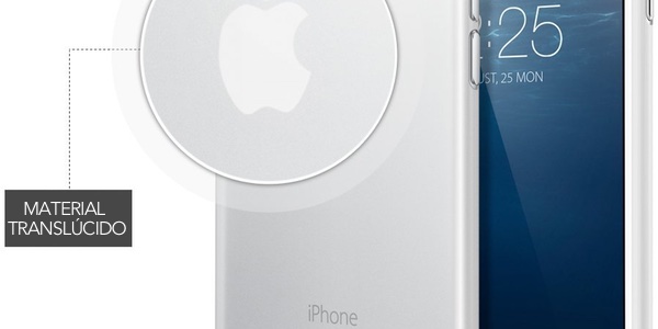 Funda iPhone 6 translúcida y fina