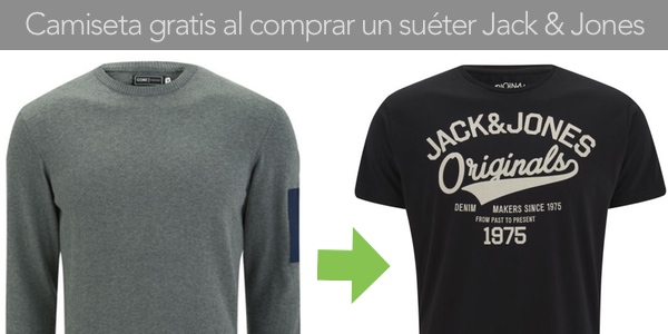camiseta gratis Jack & Jones