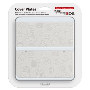 Carátula Mario Blanco para New Nintendo 3DS