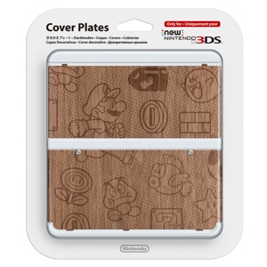 Carátula Mario Madera para New Nintendo 3DS