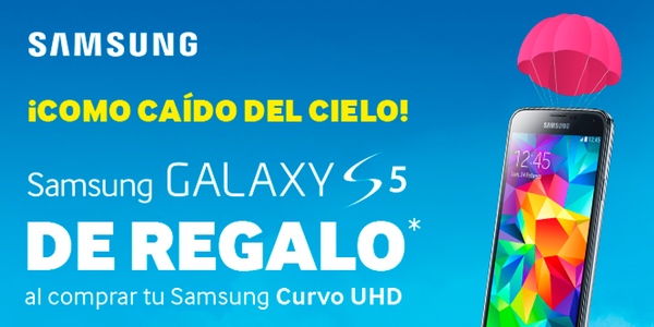 Samsung Galaxy S5 de regalo