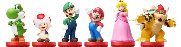 Figuras amiibo Super Mario Bros
