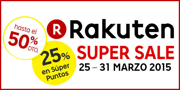 Rakuten Super Sale marzo 2015
