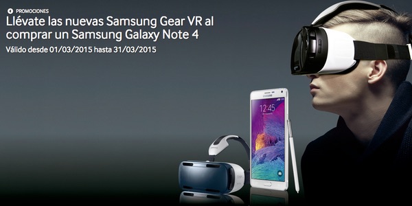 Samsung Gear VR gratis