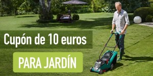 cupón Amazon España jardín