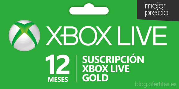 Código Xbox live gold barato