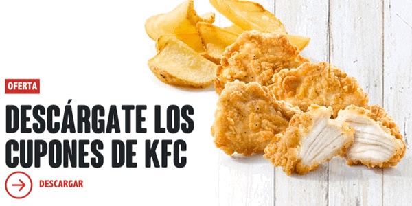 Cupones descuento KFC junio 2015