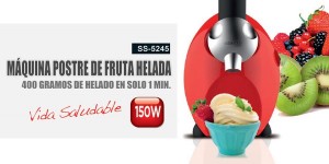 máquina postre fruta helada