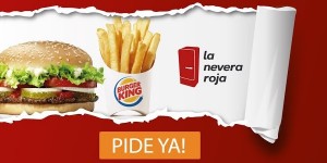 Burger King a domicilio La Nevera Roja