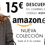 cupón descuento Amazon ropa Otoño 2015