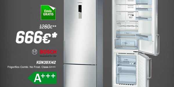 frigorífico Bosch KGN39XI42 al mejor precio