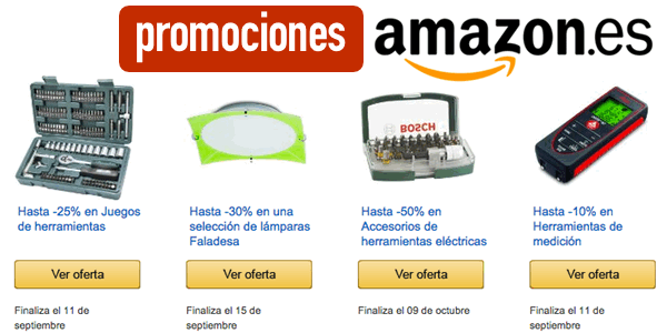 Ofertas Amazon España septiembre 2015