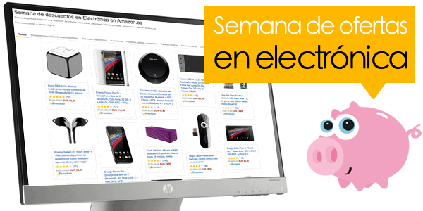 Semana de ofertas en electrónica Amazon Septiembre 2015