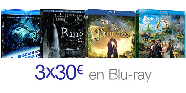 3x30€ Blu-Ray Amazon