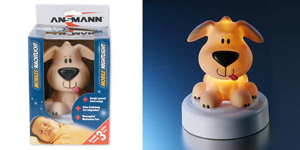 Ansmann lámpara infatil LED perrito